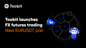 معاملات فارکس در Toobit با جفت ارز EURUSD راه اندازی شد