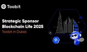 حضور صرافی Toobit در رویداد Blockchain Life 2025 دبی