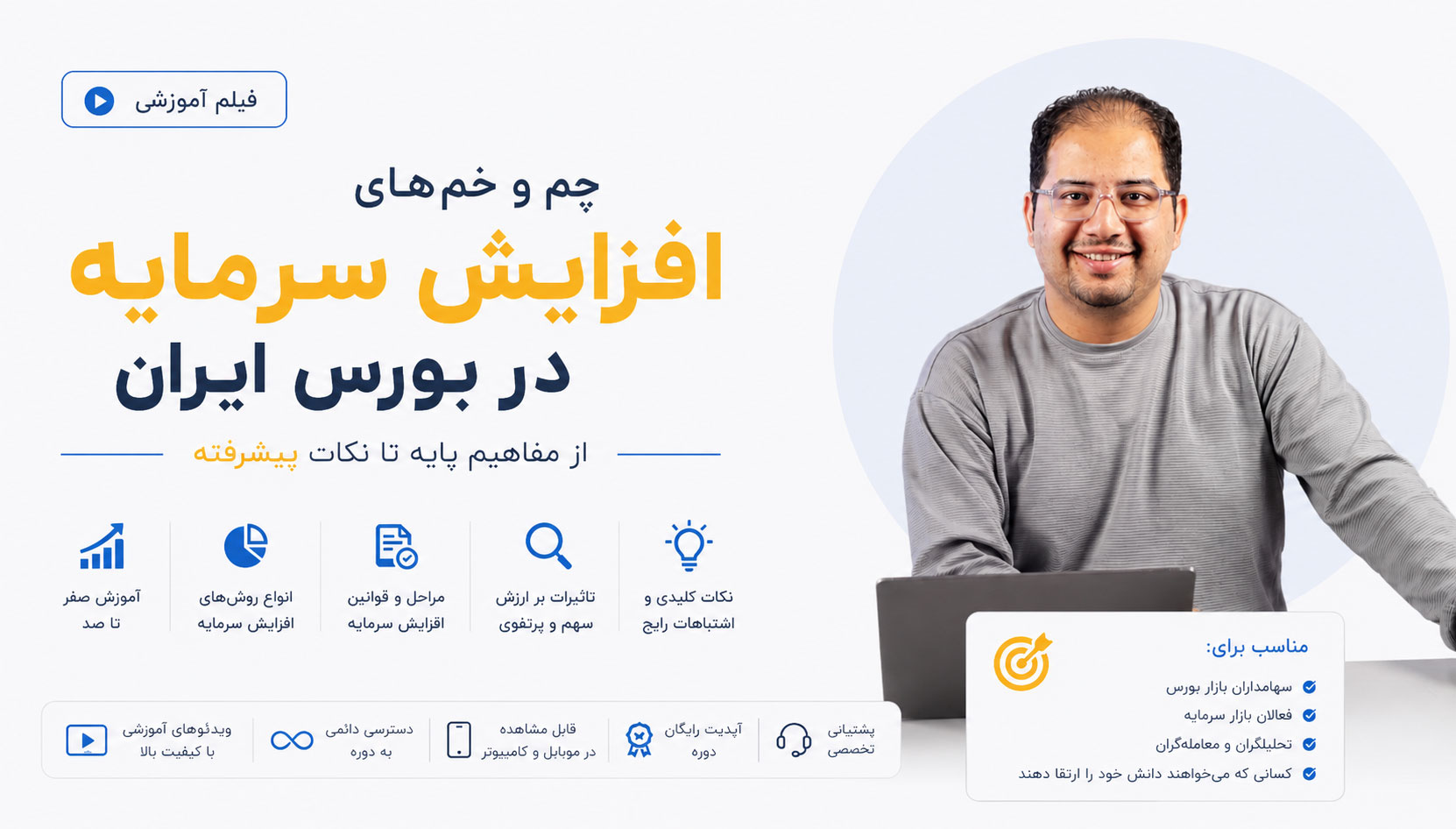 آموزش افزایش سرمایه در بورس ایران